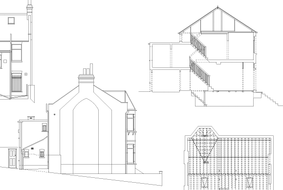 Sample of part of a detailed house survey